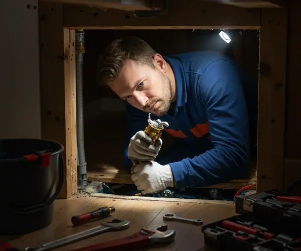 Recherche de fuite par un plombier Namur